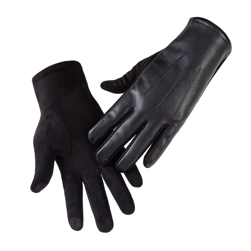 Leather Driving Glove - Guanti in pelle da uomo di
