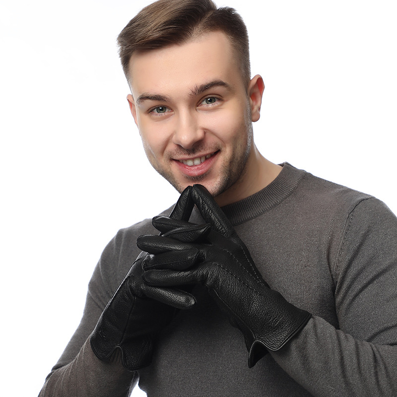 Guanti da uomo in similpelle d - Wool Glove Lined recensione e prezzo