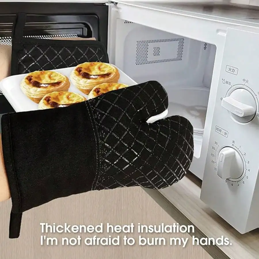 4 guanti da cucina in silicone - Heat Resistant Glove recensione e prezzo