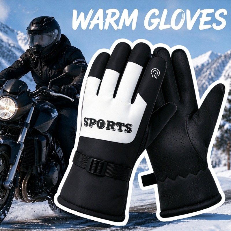 Guanti da moto invernali, impe - Ski Glove Waterproof recensione e prezzo