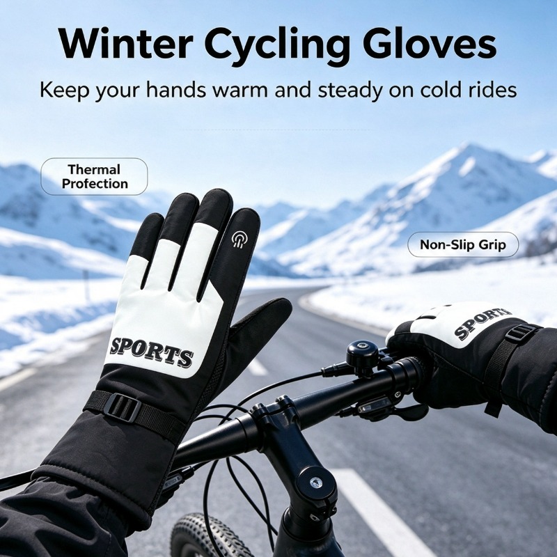 Guanti da moto invernali, impe - Ski Glove Waterproof recensione e prezzo